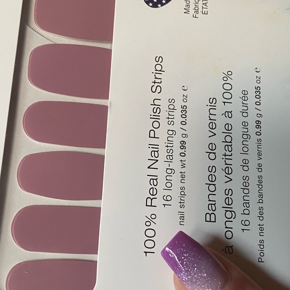 Manchester Mauve Colorstreet Nail Strips